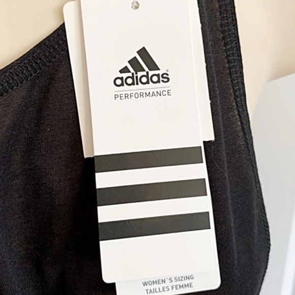 Adidas Women’s Performer Tank Top Black Size L NWT - Picture 6 of 7